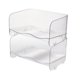 thumbnail image 2 of Estante de almacenamiento de tazas para escritorio, organizador apilable para el hogar, transparente, multicapa, a prueba de polvo, R Hy, 2 of 5