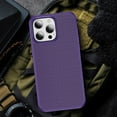 thumbnail image 6 of Allytechgroup Slim Carbon Fiber Texture Phone Case for Apple iPhone 15 Pro Max, Shockproof Soft TPU Bumper, Raised Edge Camera and Screen Protection, Lightweight Anti-Slip Cover, Purple, 6 of 8