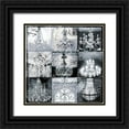 thumbnail image 1 of Sommers, Mindy 15x15 Black Ornate Wood Framed with Double Matting Museum Art Print Titled - Danse Paree, 1 of 4
