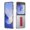 Red, variant on Allytechgroup Clear Case for Samsung Galaxy Z Flip 6/ Flip 7 FE, with Build in Screen Protector Anti-Scratch Full Body Shockproof Not-Yellowing Kickstand Phone Cover for Galaxy Z Flip 7 FE/6,Pink