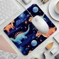 thumbnail image 2 of Starry Dinosaur Printed Gaming Mousepad Desk Mat, Non-Slip Rubber Bottom Mouse Mat 8.3x9.8 Inch - Suitable for Office and Gaming, 2 of 6