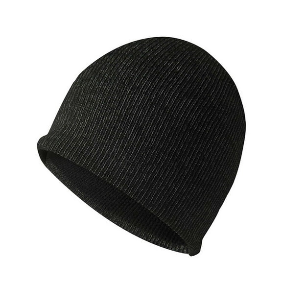 LEKODE Thin Beanie Brimless Hat Warm Hats for Women Brimless Hats for Women Mens Winter Hats Beanie Hat for Men Winter Hats Black One Size