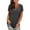 Grey, variant on ZIZOCWA Women Top Short Sleeve Teen T Shirt Shirts Short Neck T Criss Womens Tops Sleeve T-Shirt V Casual Loose Women'S Blouse Tight Neck T Shirts Women