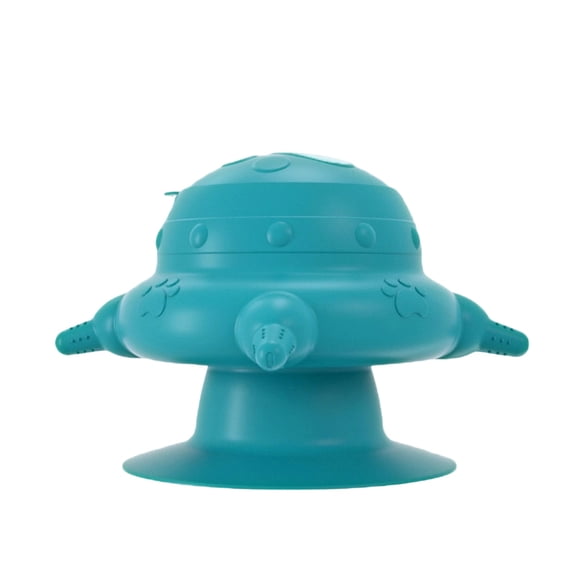 Puppy Milk Feeders for Multiple Puppies Kitten Feeding Bowl with 4 Nipples Silicone Nursing Bottle 235ml Food Water Feeding Station for Small Pets(3.5Inch,Blue)