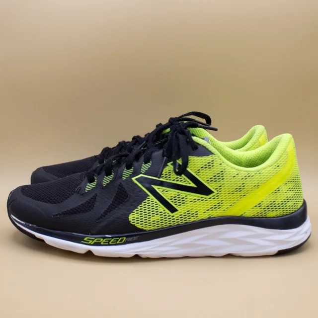 New Balance 790v6 Speed Ride Black Firefly Running Shoes M790LZ6 Men's Size 9.5
