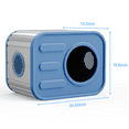 thumbnail image 4 of Indoors Camera-Shaped Cat House - Cat Box for Indoors & Outdoors Weatherproof Cat Shelter for Small and Medium Cats,Blue&Grey, 4 of 10