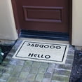 thumbnail image 2 of Rubber-Cal "Hello, Welcome Goodbye" Funny Doormat, 18 x 30-Inch, 2 of 3
