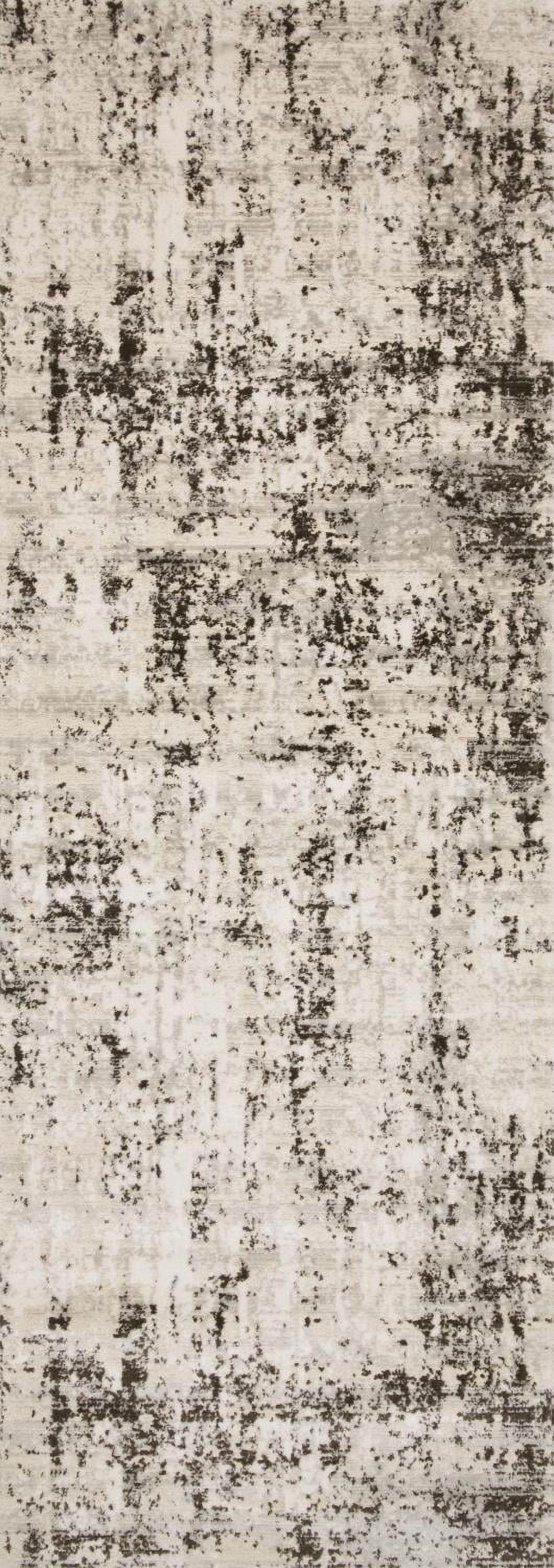 Loloi II Alchemy Abstract Silver / Graphite Area Rug