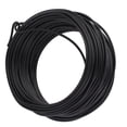 thumbnail image 1 of Alambre de Unión de Hierro Galvanizado, Bridas de Alambre Recubitas de PVC, Metal Flexible para cable de Telecomunicaciones, Boca Redonda de 1,5 mm x 20 m, 1 of 7