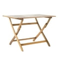 thumbnail image 3 of 43.5'' Wood Folding Table - , Build And Practical Design, 3 of 6