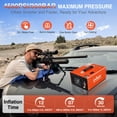 thumbnail image 3 of Compresor de aire PCP Greteefor 4500 PSI 350W de doble alimentación, 3 of 8