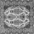 thumbnail image 1 of Ahgly Company Indoor Square Persian Gray Traditional Area Rugs, 3' Square, 1 of 1