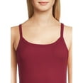 thumbnail image 4 of No Boundaries Rib Cami Top, 1 or 5-Pack, Women's, 4 of 5