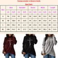 thumbnail image 3 of Femmes Sweat à Capuche Chaud Sweat-Shirts Foi Imprimé Outwear Filles Pull, 3 of 4