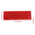 thumbnail image 3 of 15cm Rojo Reflector Placa Rectangular Reflectante para Coche para Automóvil, 3 of 5