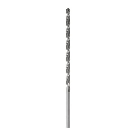

Uxcell 6542 High speed Steel 5.5mm Twist Drill Bit 160mm Length Extended Shank Black Oxide Ground Drill Bit