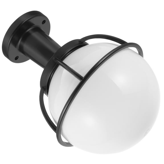 unbranded  Post Solar Lights Outdoor Wall Lampshade Weather-resistant Globe