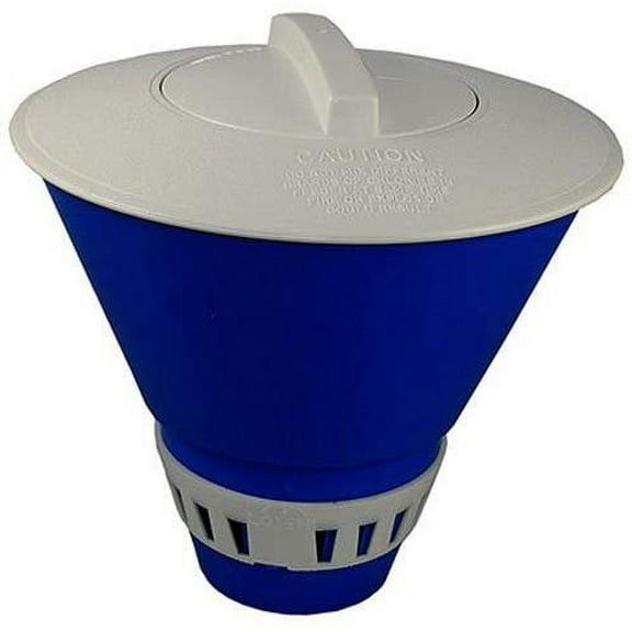 JED Pool 1.1 Lb. Adjustable Floating Chlorine Chemical Dispenser 10-450