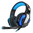 thumbnail image 1 of Glaring Cool Light Gaming Headset Skin Friendly Gamer Headphone Prácticos Auriculares Con Cable Auriculares Con Cable Micrófono Ajustable Auriculares Para Juegos Computadora Portátil Cateissary EL014162-02, 1 of 6
