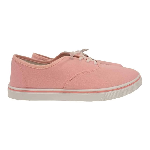 Tenis George para Mujer Tipo Sneaker de Tela Rosa Talla 24