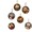 E, variant on Kiddiway Christmas Diamond Art Ornament Set — Pearl Painting Craft Kit with Festive Design, Tree Hanging Decor, Creative Hobby Gift