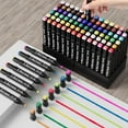 thumbnail image 2 of Dual Tip Alcohol Markers for Art Coloring - Kids & Adults, 2 of 5