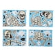 thumbnail image 1 of pegatinas de pared con patrón de calavera de Halloween, pegatinas decorativas para pared para sala de estar y dormitorio, 1 of 14
