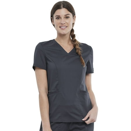 

Cherokee Workwear Revolution Women s Scrubs Top V-Neck WW612P