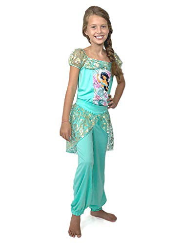Disney Princess Jasmine Ladies Pyjamas Womens Clothing Nightwear and sleepwear Pyjamas 