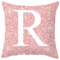thumbnail image 1 of Housse de Coussin Lettre Décorative Alphabet pour la Maison, 1 of 10