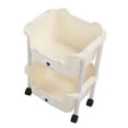 thumbnail image 1 of Multi Functional Storage Cart, High Capacity, Large Opening Design Rolling Storage Rack, Bathroom Organizer Utility Cart Slide Out Storage Shelves, 1 of 8