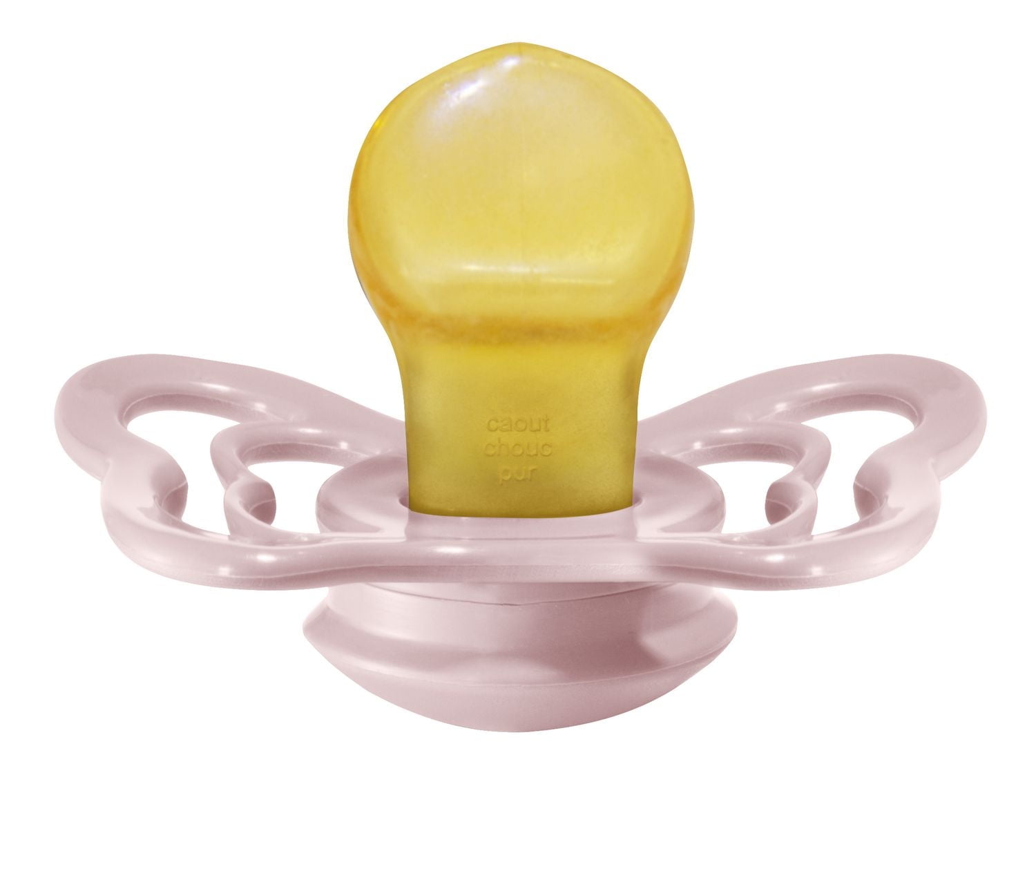 Sucettes BIBS – Couture | Sucette à Tétine Orthodontique | Sucette en Caoutchouc Naturel Sans BPA | Fabriqué au Danemark | Ensemble de 2 Sucettes (0-6 Mois)