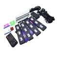 thumbnail image 2 of Miangastore 3.2W Car Interior Atmosphere Lights Sound Control Lamps Colorful LED Light (Black), 2 of 8