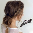 thumbnail image 2 of Unique Bargains 1 Pc Fashion Elegant Rhinestone Hair Clips for Home Pink, 2 of 5