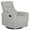Luxe Gray, variant on Evolur Slylas Manual Recline Glider, Luxe Gray