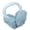 Glacier blue, variant on Fanoery Women Ear Muffs Thick Insulation Warm Ear Protectors for Outdoor Winter Activity Ear Protectors Solid Color Ear Muffs for All Ages Winter Wear Accessory