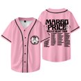 thumbnail image 1 of Margo Price Wild At Heart Tour chaqueta de béisbol camiseta mujeres hombres moda cuello en V camisetas de manga corta,Style 9,XXXXL, 1 of 6