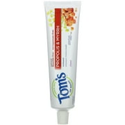 Tom's of Maine Propolis & Myrrh Toothpaste with Fluoride Fennel, 5.5 OZ