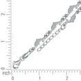 thumbnail image 2 of 925 Sterling Silver Womens Dolphin Fashion Link Anklet Anklet for Women - 6.1 Grams, 2 of 2