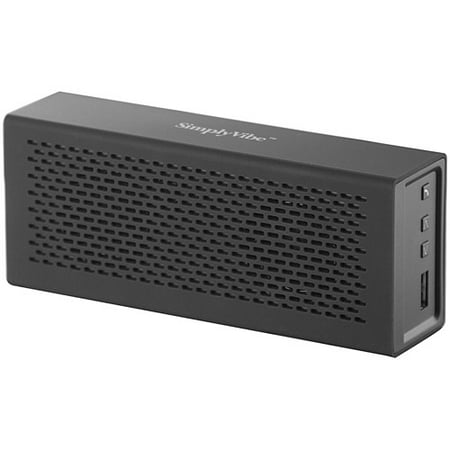 SimplyVibe V5-BT1 Portable Bluetooth Speaker, Assorted Colors