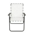 Mainstays 2 Pack Folding High Back  Chair, White