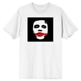 thumbnail image 4 of Men's White Graphic Batman T-shirt, The Joker's Face-M, 4 of 5