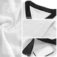 thumbnail image 7 of SHTXOZHI Adjustable Tie Belt Bathrobe for Men Color Blocked Robe Long Sleeve V-Neck Sleepwear Loose Long Pajama, 7 of 7