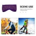 thumbnail image 3 of unbranded Accesorio Morado Para Deportes Con Polar Que Mantiene El Calor Y Bloquea, 3 of 8