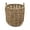 Natural, variant on happimess Laurel 19.49" Bohemian Hand-Woven Abaca Hamper Basket with Handles, Natural, BSK1003A