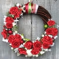 thumbnail image 6 of Joernso 25Pcs Artificial Flower PE Rose Stick Wedding Bouquet Wreath DIY Party Decor, 6 of 8
