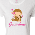 thumbnail image 4 of Inktastic Grandma Monkeys Women's T-Shirt, 4 of 5