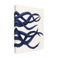 thumbnail image 2 of Trademark Fine Art 'Giant Octopus Blue Triptych C' Canvas Art by Fab Funky, 2 of 3