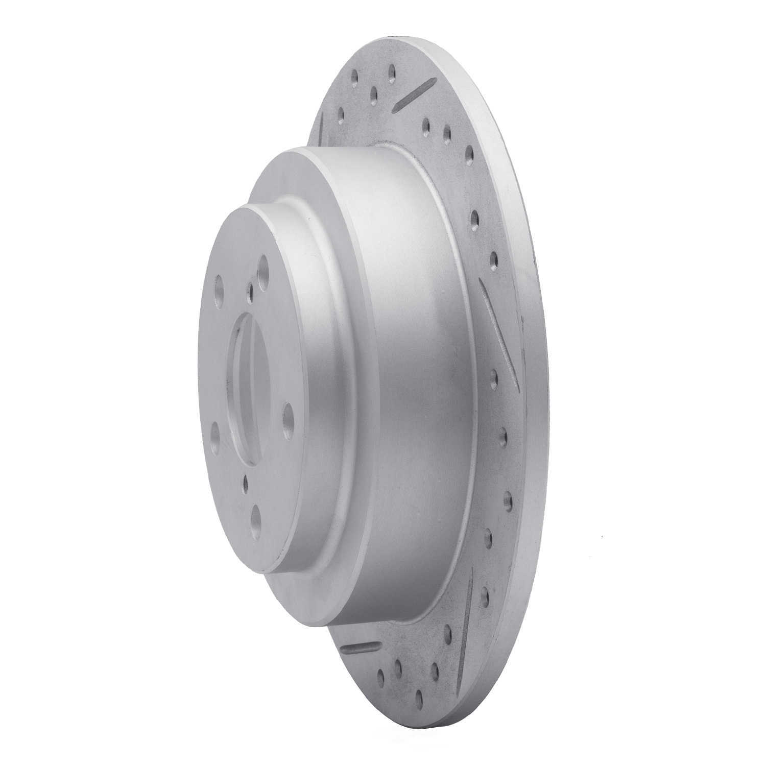 Dynamic Friction Company 830-13008L DFC Geoperformance Rotor - Drilled and Slotted