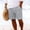 Gray, variant on Men's Jean Shorts Solid Color Big and Tall Elastic Waisted Baggy Jorts Drawstring Plus Size Relaxed Fit Five Quarter Shorts